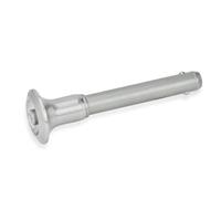 GN 113.10 Stainless Steel Ball Lock Pin with Stainless Steel Knob Plunger Material AISI 630
